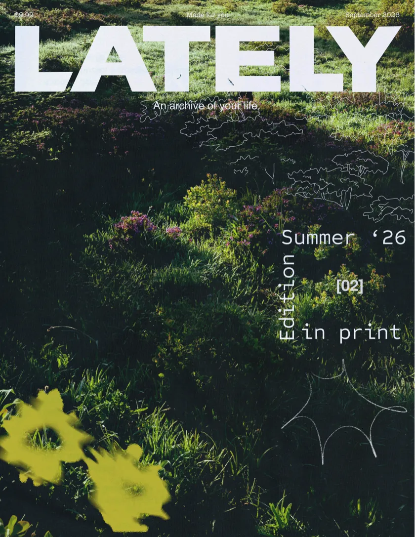 Cover of Summer ’26, a Lately magazine